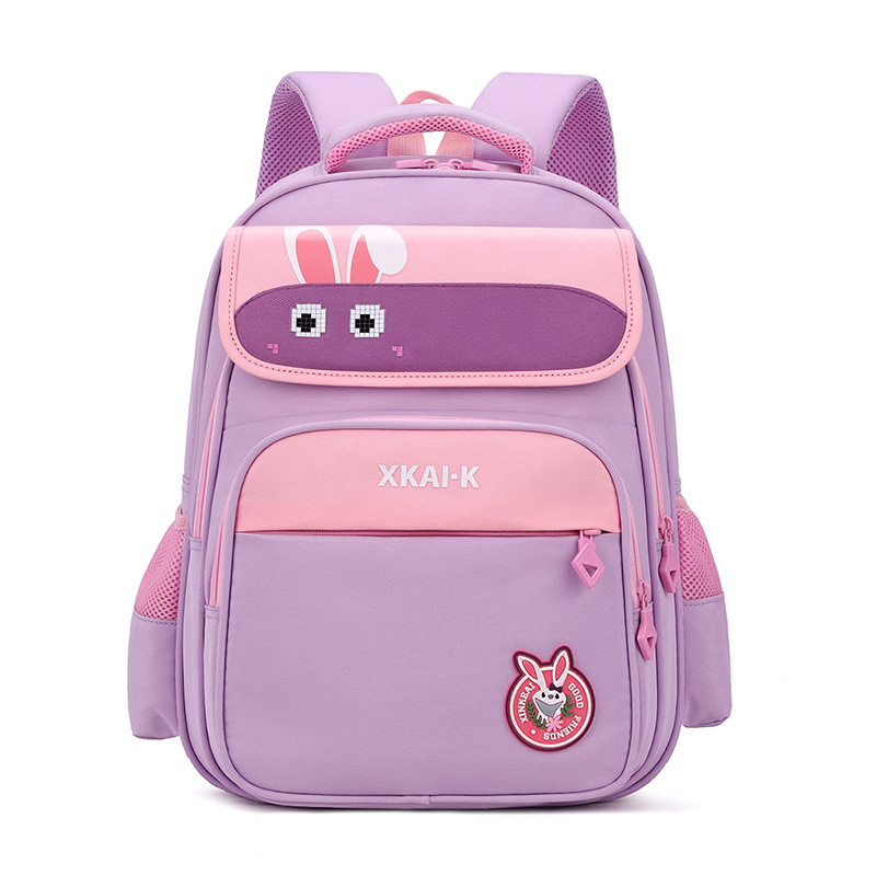 Entrega de una sola pieza de pescado natural nueva mochila estudiante de escuela primaria grado 2-5 niño hembra ligero protección de la columna vertebral transfronteriza caliente