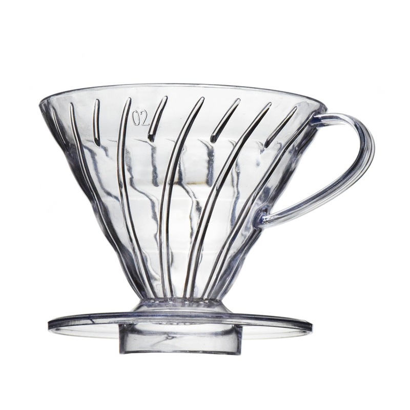 Resin Coffee Filter Pot Household Hand-made Glass Drip Filter Pot Supporting Use Plastic Filter Cup Coffee Cup
