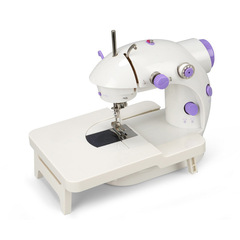 芳華FHSM-202越境選品家庭用ミシンミニ卓上携帯型ハンドル付きミシン