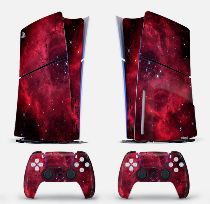 Ps5 delgada película adhesiva película protectora a prueba de arañazos impermeable etiqueta de la piel Unidad óptica digital se puede utilizar