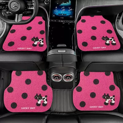 Mats, Universal Girls' Car Anti-Dirty: Universal Foot Pad