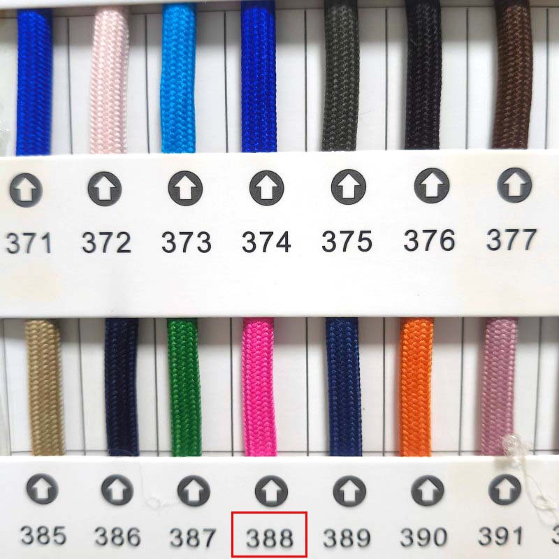210 color 4mm color unisex cifrado cordón redondo negro y blanco cordón de zapatos casuales para zapatos blancos pequeños