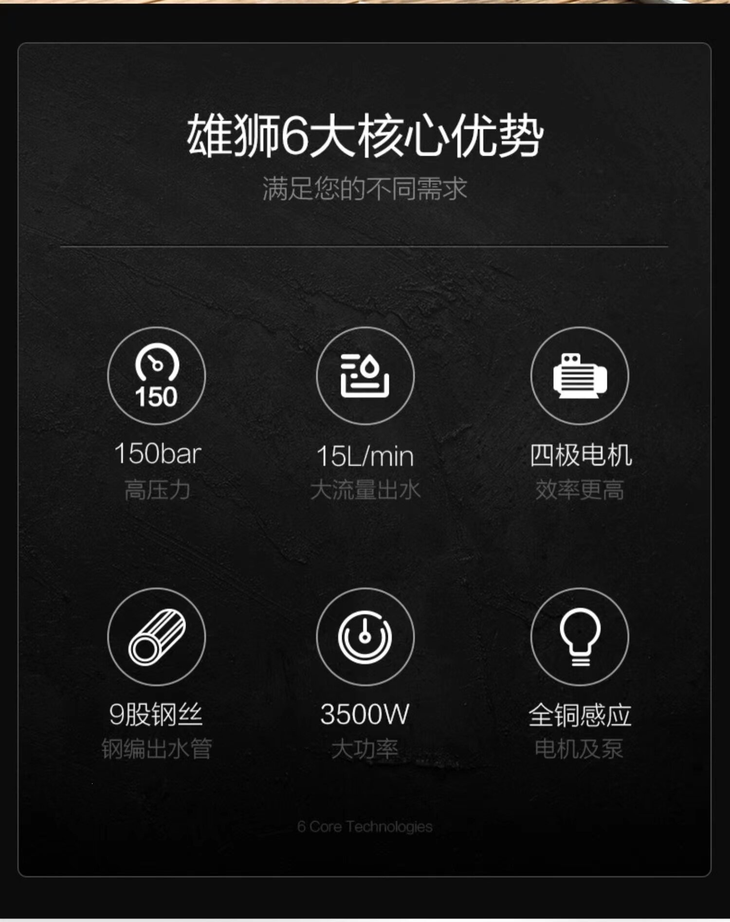 Greenfield Lion Commercial Car Washing Machine, High-Power Electric Cleaning Machine, High-Pressure Water Gun, Powerful Floor Cleaning and Car Washing Tool