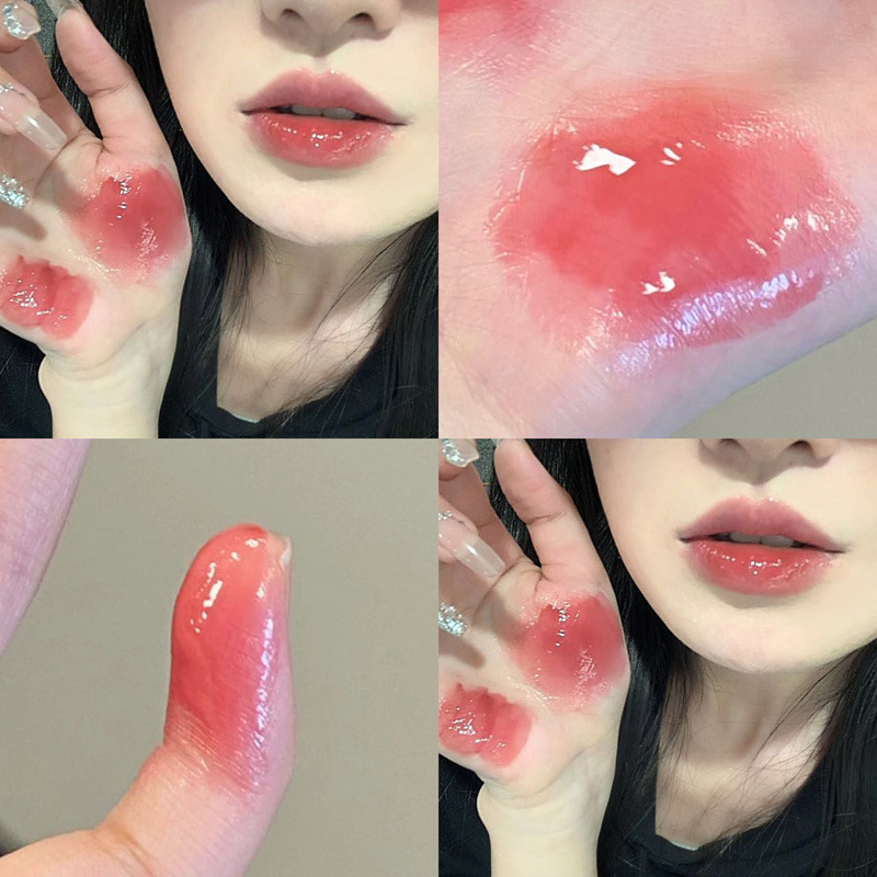 轻露玻璃水光唇釉滋润镜面嘟嘟唇彩防水不易沾杯显白口红平价彩妆|undefined