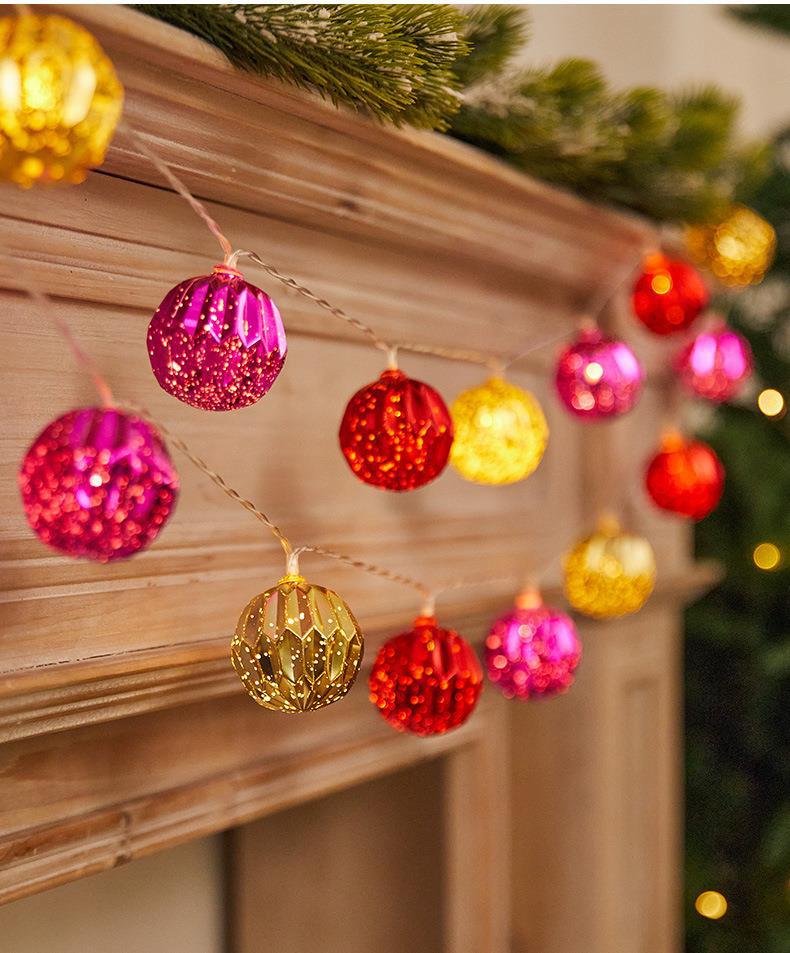 Christmas Retro Simple Style Ball Plastic Indoor Party Festival Hanging Ornaments display picture 1
