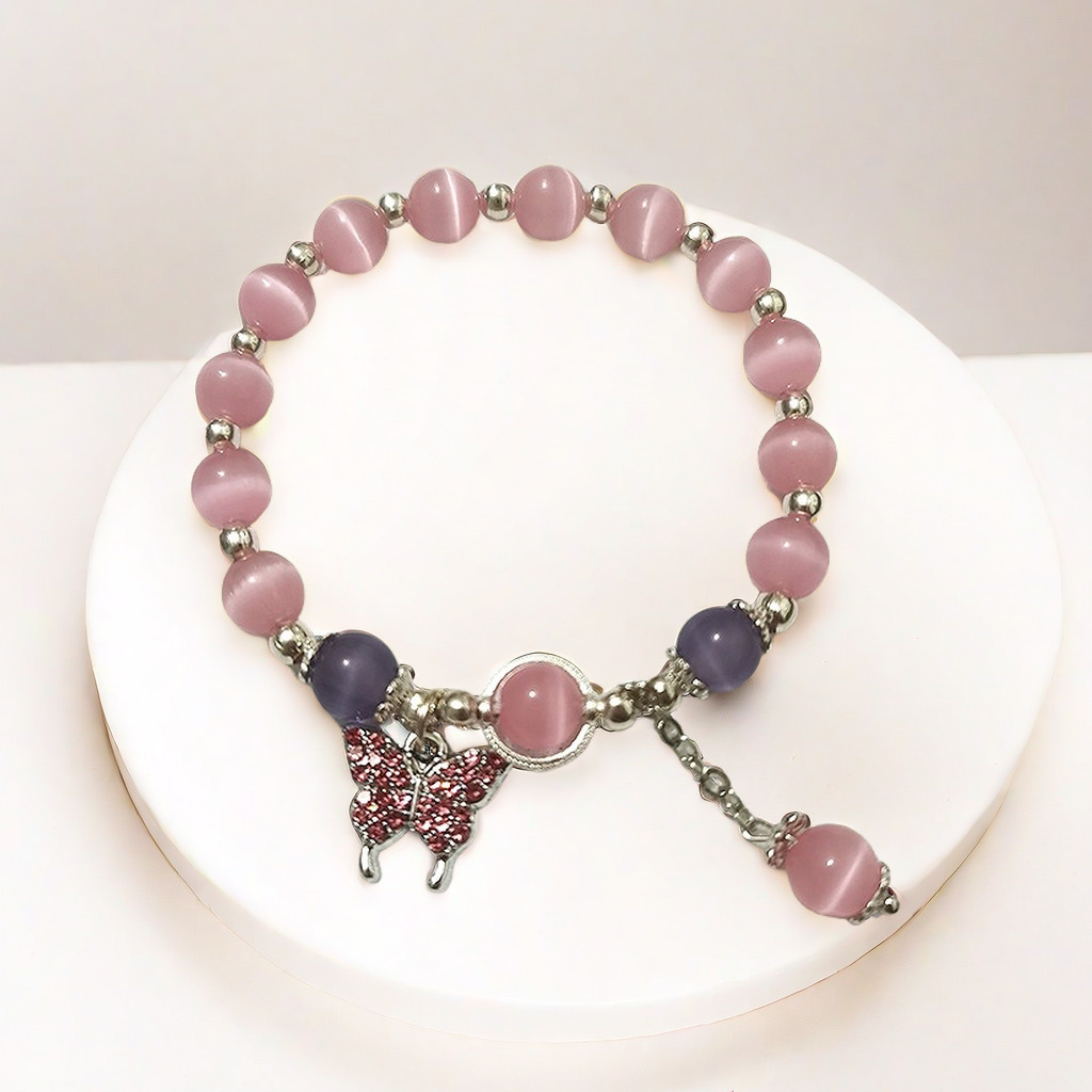 Pulsera de Lirio de los Valles Súper Hada, Promoción Especial 2025, para Mujer, Fresca y Única, Sensación de Alta Gama, Regalo de Pulsera con Cuentas para Mejor Amiga Estudiantil