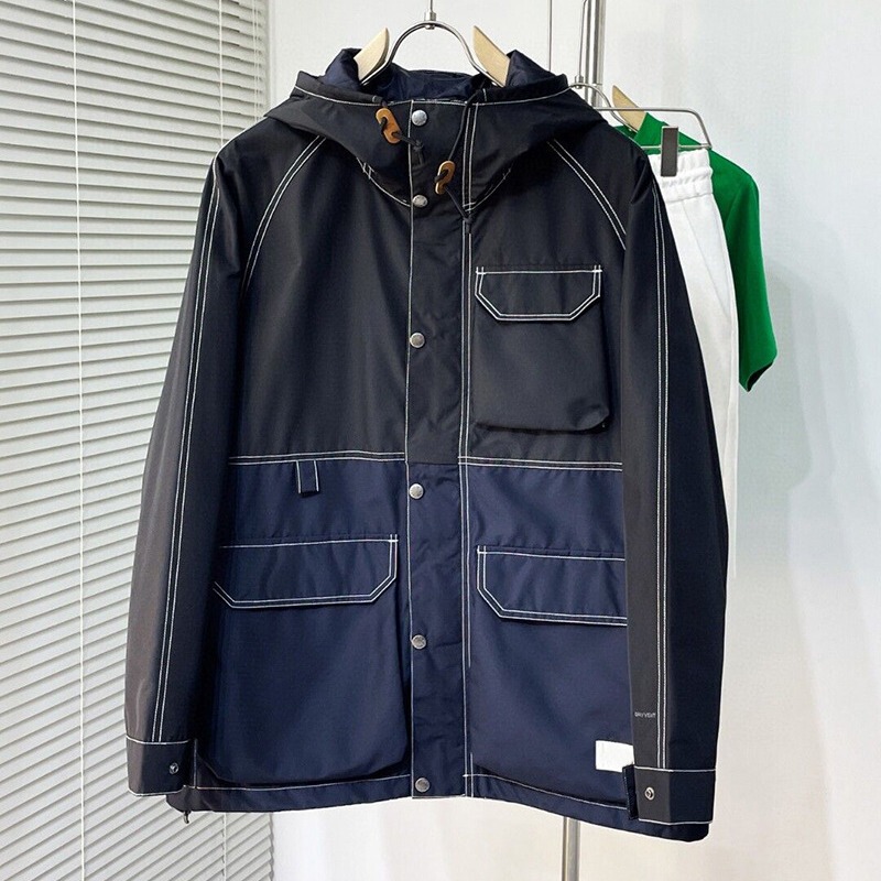 The North Face Jacket for Men and Women, Multi-Pocket Color-Blocked Outdoor Luxury Mountaineering Casual Versatile Jacket