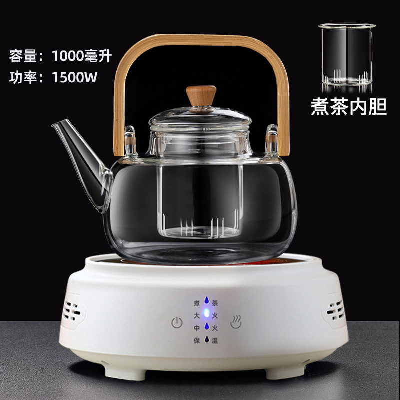 戈米源头厂家直供电陶炉小茶炉大功率新品玻璃壶铁壶烧水器茶具|undefined
