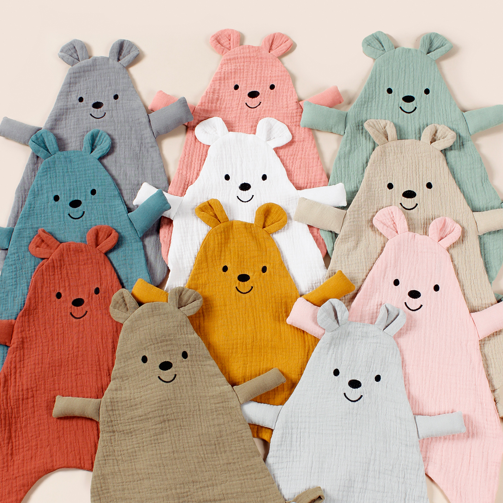 32g Weight bib Classification Cotton Fabric Type Casual, Daily Occasion Regular Fit Fit Type Animal Pattern Summer, Spring, Autumn Season Baby Girl'S, Baby Boy'S Gender Cute Style Cute Animal Cotton Baby Accessories 1