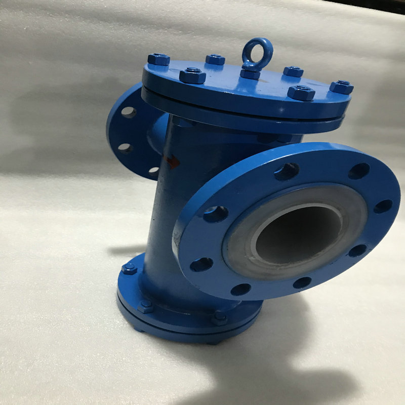 管道过滤器 GL41F46 内全衬氟过滤器 GL41F46-16C DN100