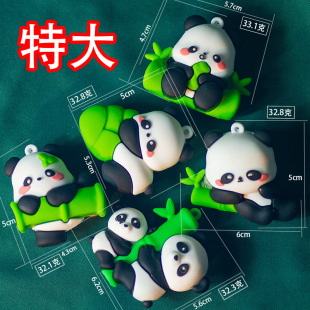 Cute Cartoon Red Panda Soft Plastic Doll Bamboo Panda Blind Bag Toy Children's Reward Small Gift Gift Prize