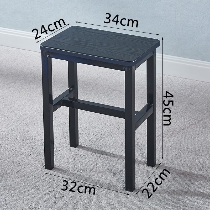 Taburetes de taller de fábrica gruesas taburetes cuadrados taburetes de comedor taburetes de dormitorio taburetes de entrenamiento taburetes de estudiantes taburetes de entrenamiento taburetes de hogar taburetes altos para adultos image 11