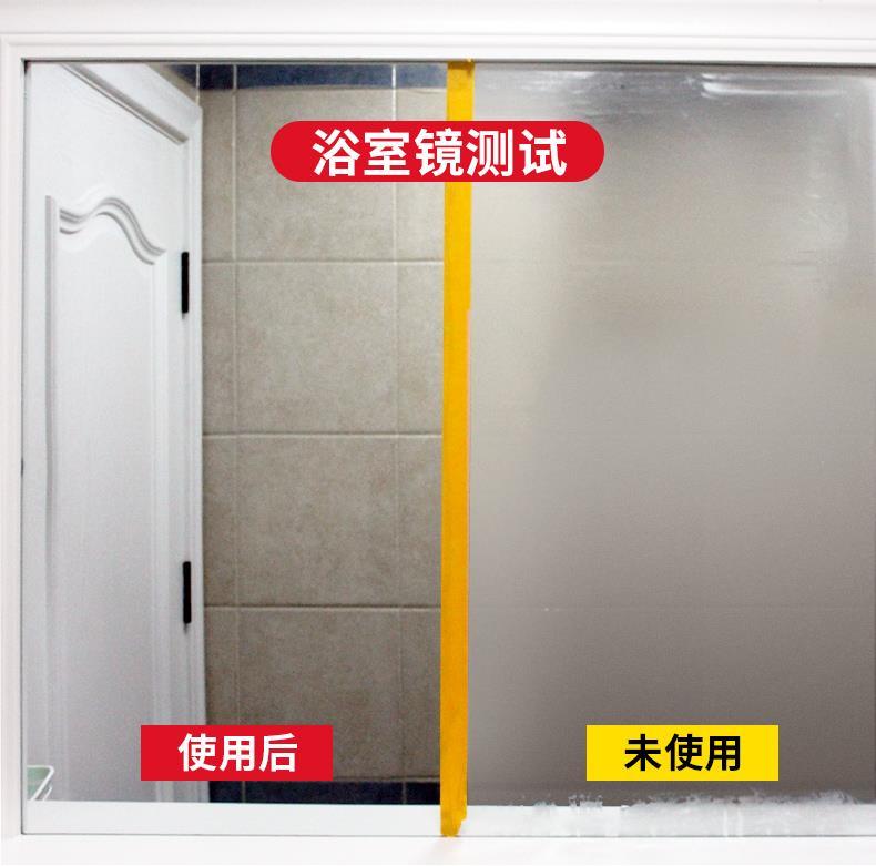 Anti-fog agent for motorcycle and electric vehicle helmet lenses, anti-rain agent for car glass rearview mirrors, coating for glasses to prevent fogging