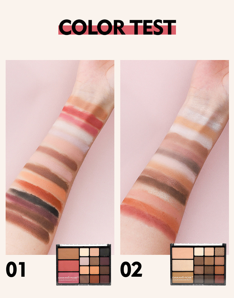 Beauty Earth Tone Eyeshadow Palette Multi Purpose Makeup Aegyo Sal Cosmetics_voghion.com