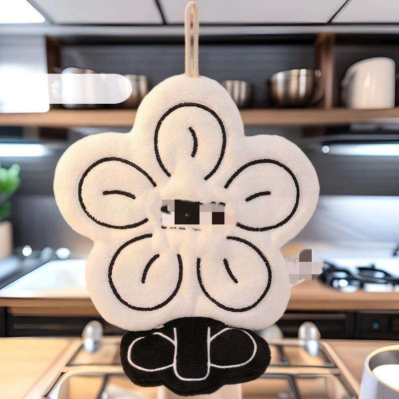 金持ちの花が手ぬぐいを拭くかわいい吸水性ハンカチが臭くないキッチントイレの高颜値タオル|undefined