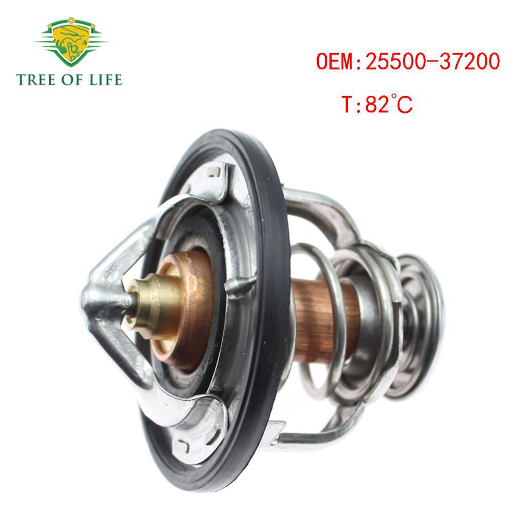 Termostato de Refrigerante del Motor 25500-37200 82 °C