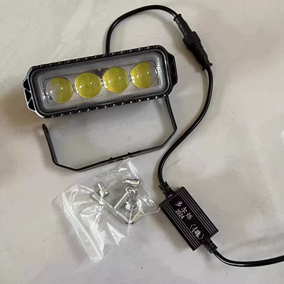 Fog lamp, Two-Color Led Spotlight 12V24V Lens