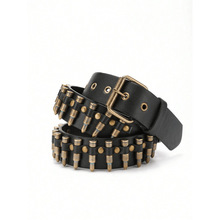 X 52153 Rivet Wide Waist Belt ����í�����������羳��ó��