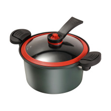 微压锅家用多功能真空不粘锅大容量炖煮煲汤锅火锅电磁炉燃气通用