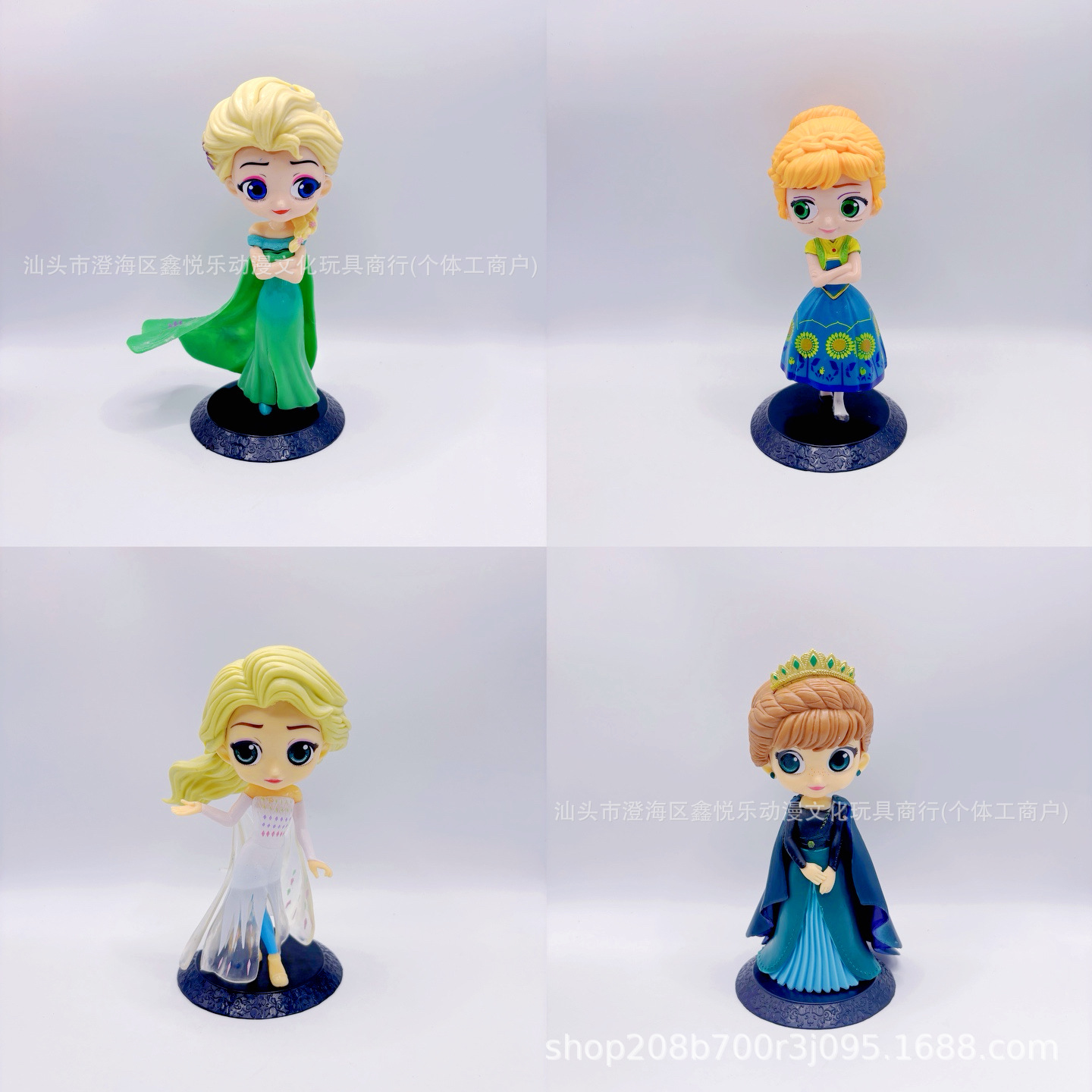 Nieve hielo Elsa Anna muñeca Elsa princesa Elsa modelo hecho a mano pastel horneado decoración regalos