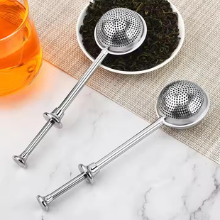 304 Stainless Steel Telescopic Tea Ball Filter Tea Infuser Kung Fu Tea Strainer Household Tea Set Accessories Ball Tea Filter