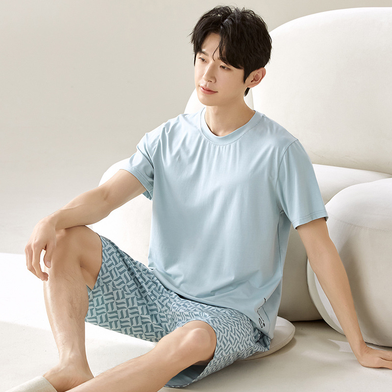 YW-5609 남성용 모달 반팔반바지