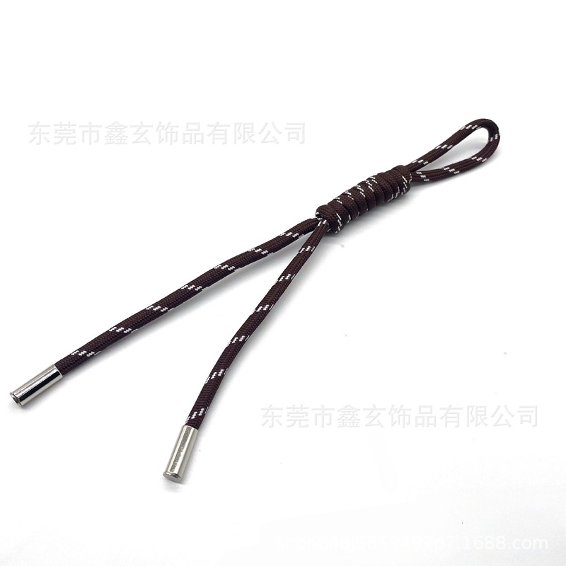 miu家同款彩色跳点涤纶圆绳手机挂链背包配件行李时尚挂件可调节|undefined