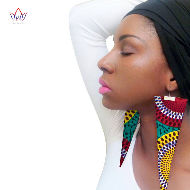 Trendy-Afrikaanse-Stof-Oorbell