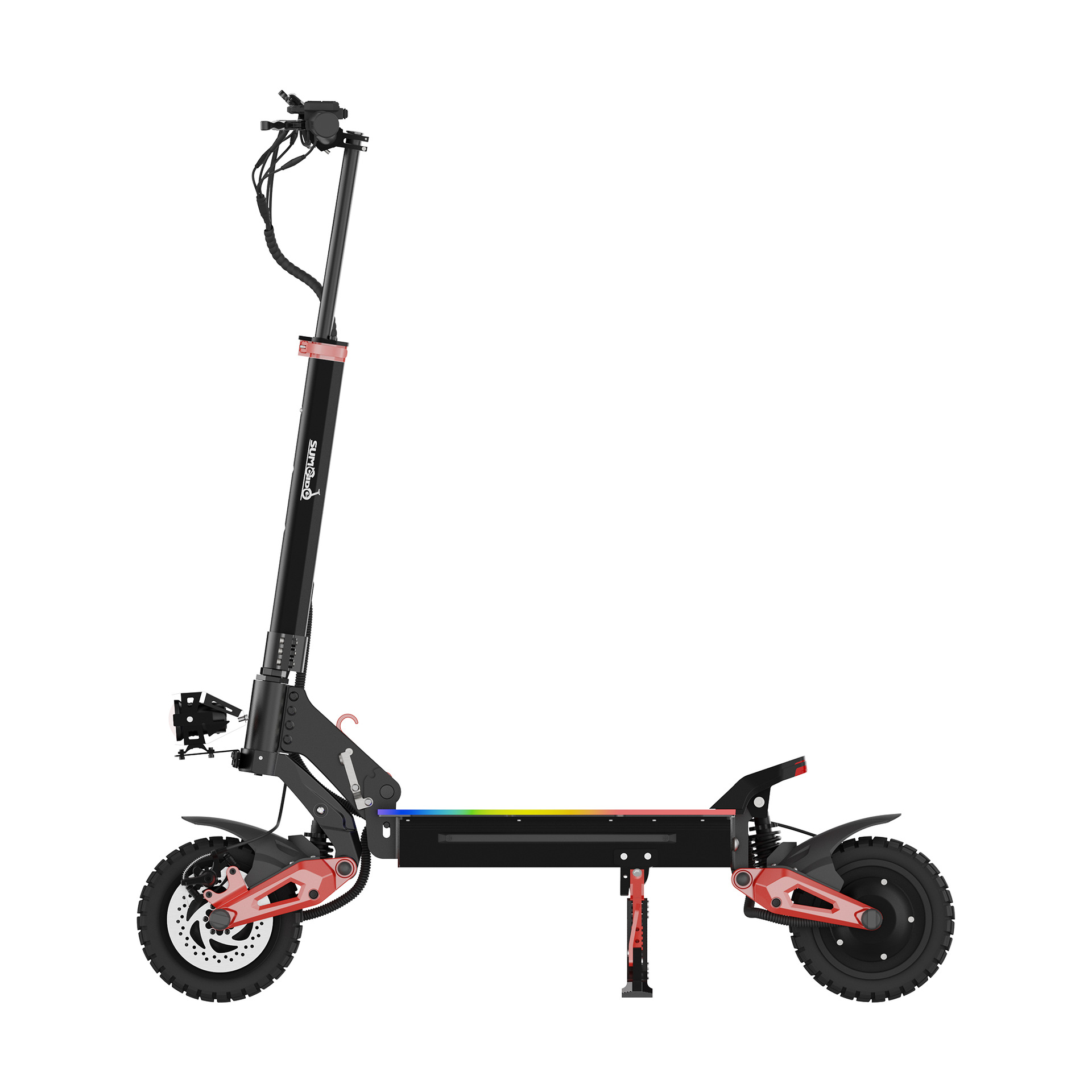 New adult foldable electric scooter with high power, long battery life, portable mini two-wheeled electric vehicle