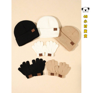 B 37499 Big head fleece beanie ���^���ӽqᘿ�ñ