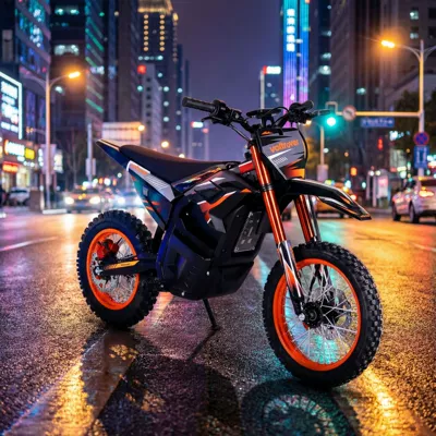 Off-Road Electric Motorcycle 2500W Small Off-Road Motorcycle Mountain Bike All-Terrain Snowmobile Cross-Border Export