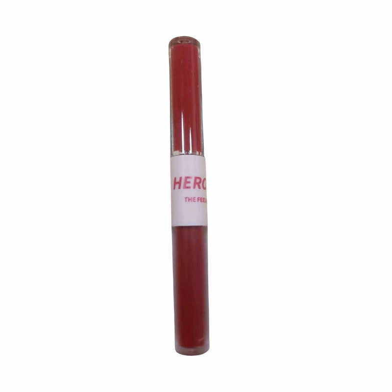 Double-sided lip gloss, waterproof lipstick, 2 in 1, mirror effect, intense hydration, does not fade