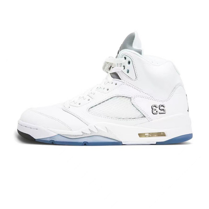 Zapatos Pitian puros AJ5 zapatos de hombre cómodos ociosos amortiguadores antideslizantes zapatos de mujer pareja zapatos de baloncesto retro fábrica directa image 31