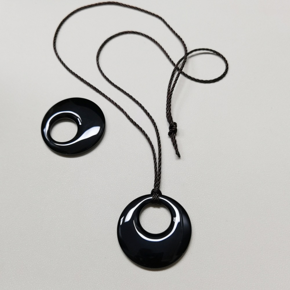 Organic agate necklace