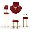 Accessory, stand, high-end necklace, metal ring, earrings, jewelry