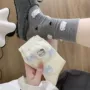 中筒无骨卡通可爱女袜