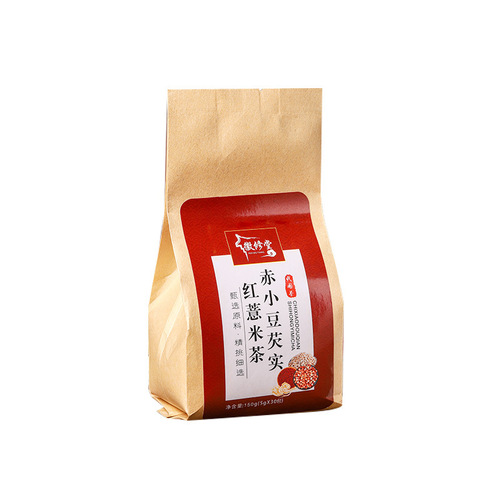 Huixiutang red bean and barley tea, adzuki bean and coix seed and gorgon seed tea, health herbal tea bag drop shipping