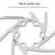 Mountain bike disc bicycle brake pads 160/180/203mm six-nail disc clamp G3/HS1 with screws