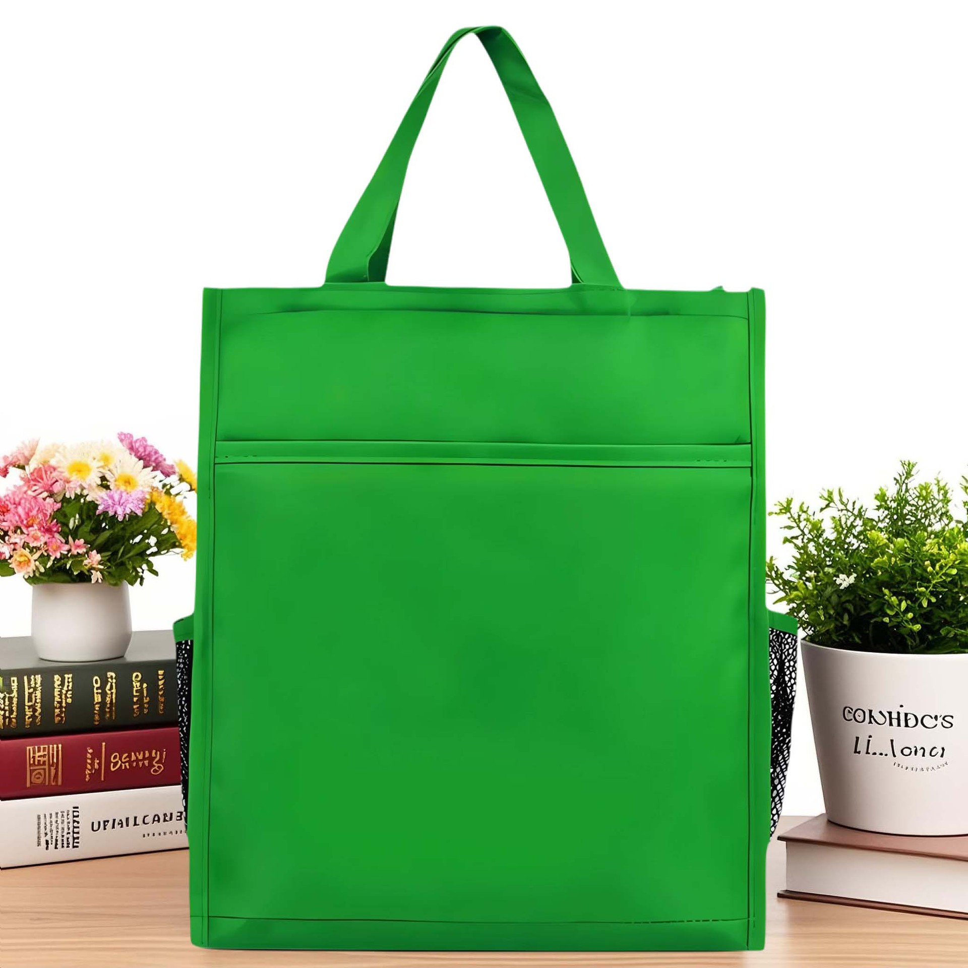 Bolsa de archivos portátil con cremallera bolsa de información A4 bolsa de libro de aprendizaje clase de entrenamiento tutorial bolsa maletín impresión logo