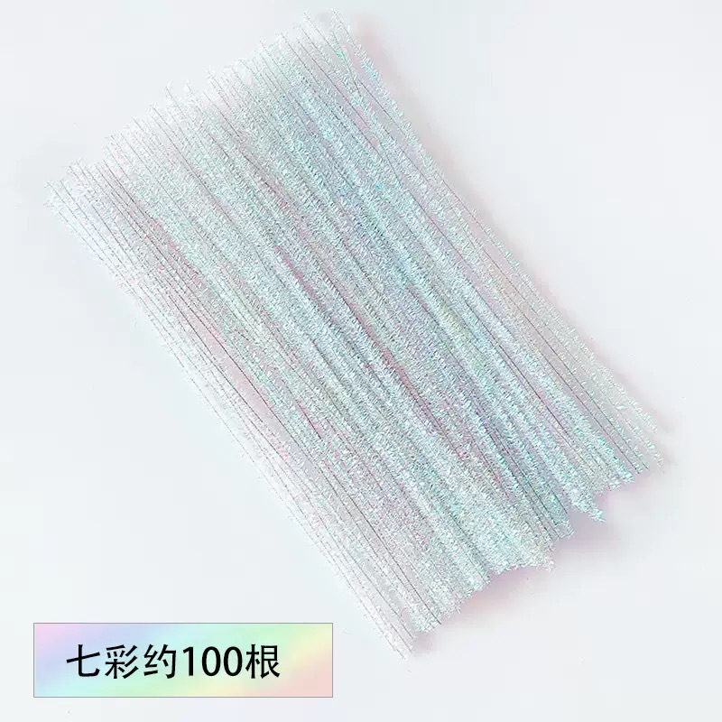 Día de los niños 1 de junio serie de macarón torsión varilla de color alambre floral infantil hecha a mano diy paquete de material de ramo