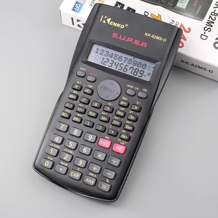 Calculadora Científica Funcional Multifuncional de Plástico para Estudiantes y Exámenes image 3