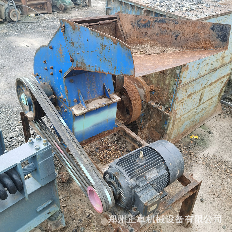 低价促销二手锤式破碎机 40*60移动锤式制砂机价格 二手锤破厂家