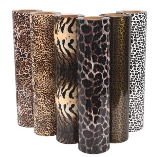 Guangyintong camouflage leopard W series lettering film thermal transfer Stamping film 30 wide Amazon small roll lettering film HTV