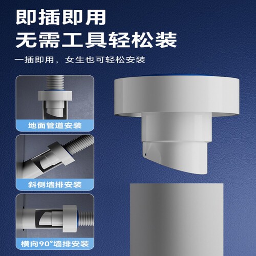 Anti-odor sewer pipe anti-return odor artifact silicone cover floor drain deodorizer kitchen sealing ring plug sewer plug