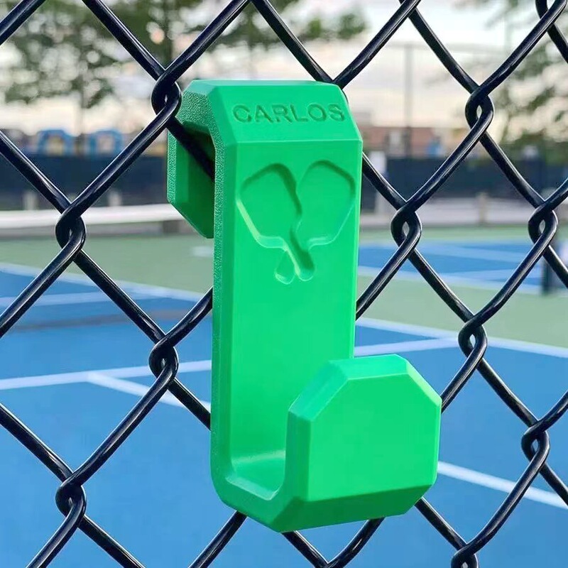 Cross-Border Tennis Pickleball Fence Hook Outdoor Sports Bag Hook 3D Printed Bracket Portable Travel Hook