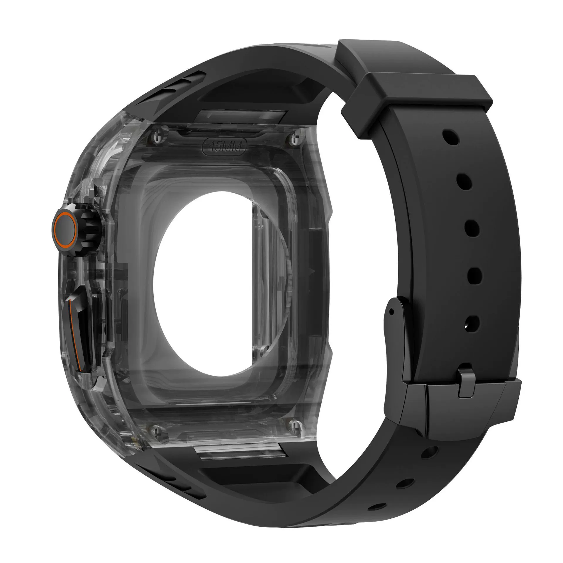 Подходит для часов apple watch456789 поколения se10 Rambo защитный чехол с интегрированным ремешком ультра модификация