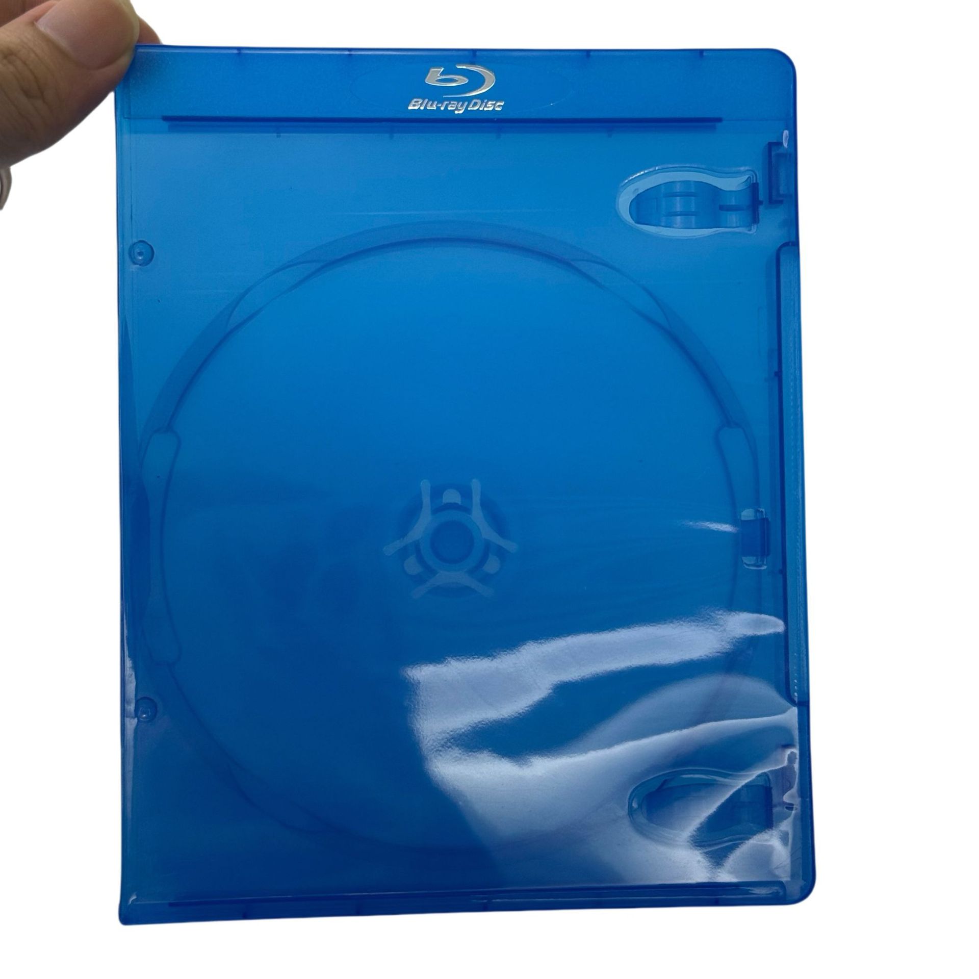 11mm浅蓝色蓝光光碟盒收纳盒蓝光盒子长方形BD光盘盒 CD DVD塑料