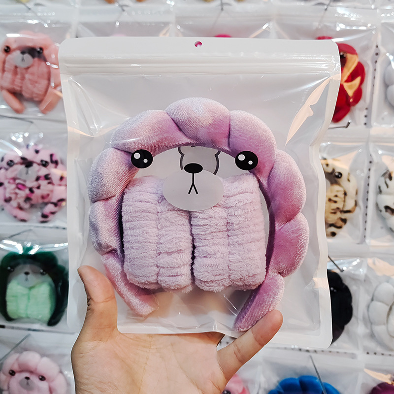 Europa, América, Amazon, nueva diadema de nubes, belleza, yoga, diadema de todo fósforo, esponja para el lavado de cara, diadema, cinta para el cabello, caja de regalo