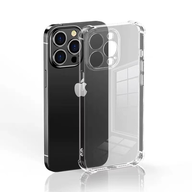Apple 17、16 Pro Max、15、13、iPhone X、14対応、透明、耐衝撃、無地のスマホケース|undefined