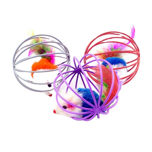 Directly approved by the manufacturer, cat toys, caged mice, funny cat self-pleasure artifacts, pet toys, interactive cat pets, plush mice